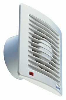 Koupelnový ventilátor E-Style 2 speed 120 - kuličkové ložsika, 2-rychlostní