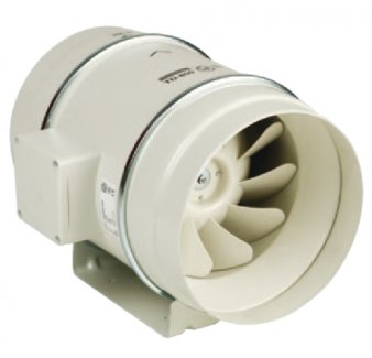 TD 800/200 T - ventilátor do potrubí, časový doběh