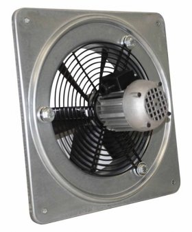 QCM314-M - axiální nástěnný ventilátor, 230V