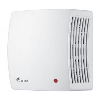 EB 100 N S - radiální ventilátor, zpětná klapka